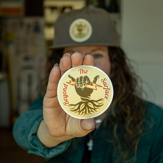 Beyond the Surface Sticker 2