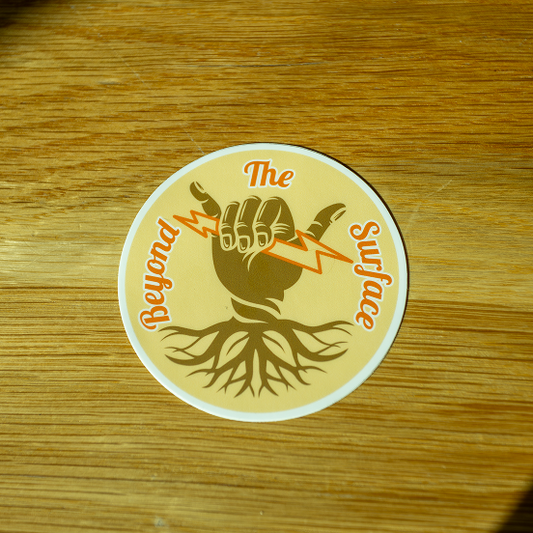 Beyond the Surface Sticker